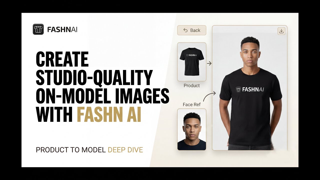Create Studio-Quality On-Model Images With FASHN AI | Product to Model Deep Dive