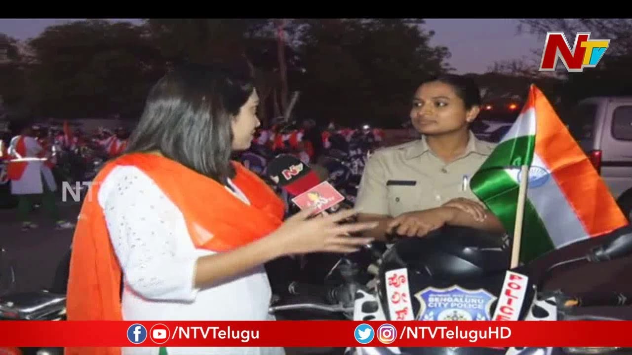 Lady Bullet Riders Rally On Republic Day | She For Society | Bangalore | NTV