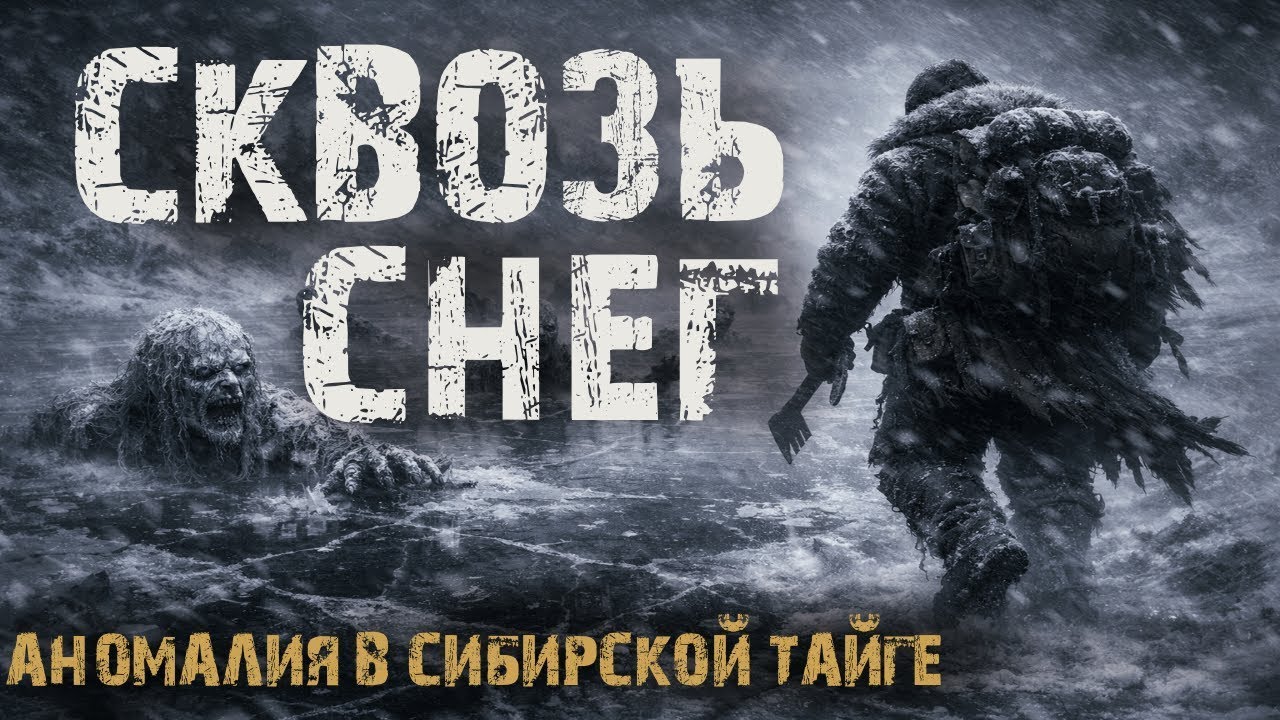 СКВОЗЬ СНЕГ - Аномалия в сибирской тайге. Страшные истории на ночь про лес