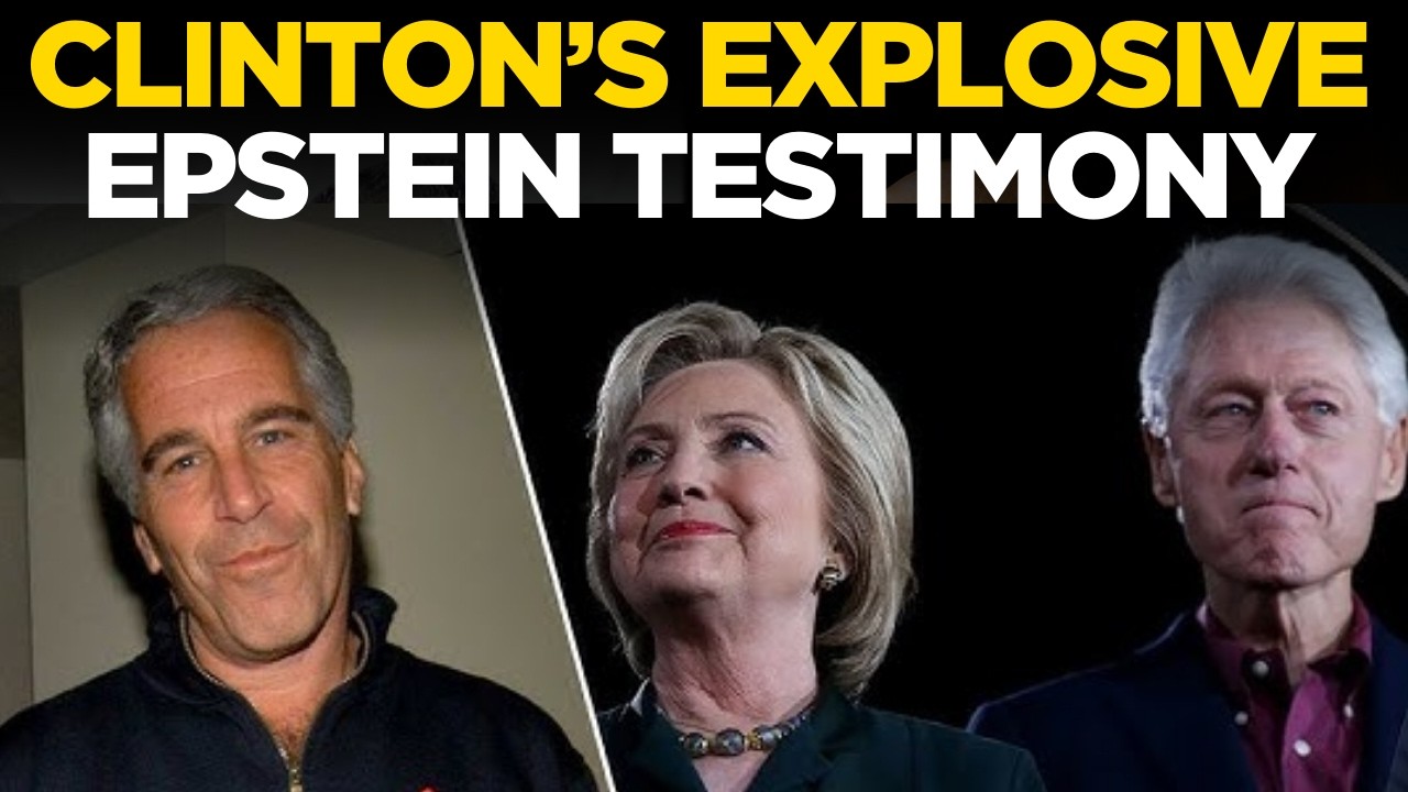 Epstein Files Live: Bill Clinton&rsquo;s Testimony Shocks Capitol |Bill Clinton| Epstein Secrets Revealed?