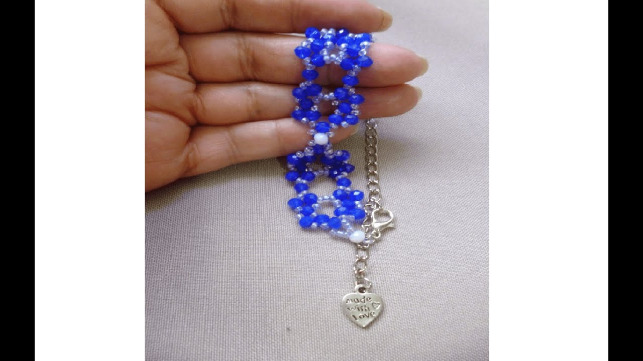 Tutorial-Pulsera rondelle♥ArteMinaCreaciones.