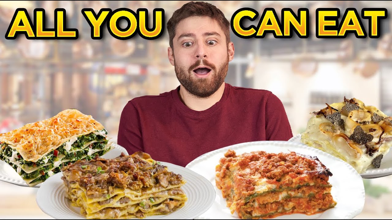 ALL YOU CAN EAT di LASAGNE??