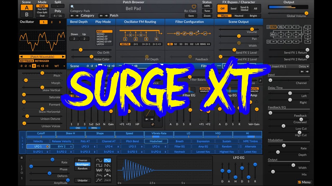 Psytrance sequence using SURGE XT | #SurgeXT #Psytrance
