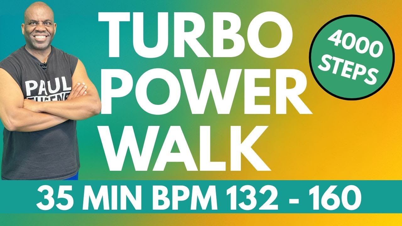 Progressive Turbo Power Walk Challenge | Cardio Intensity Boost