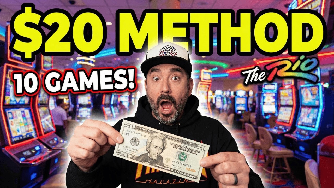 Rio Las Vegas Slot Machine Strategy: The $20 Budget Challenge