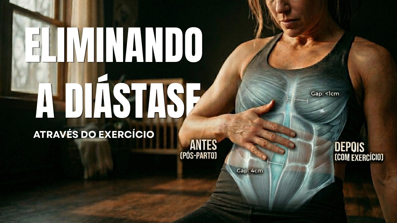 ELIMINANDO A DIASTASE P&Oacute;S PARTO: Qual exerc&iacute;cio REALMENTE funciona?