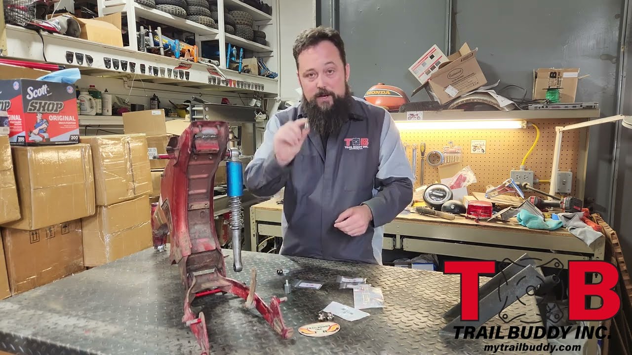 Honda CT70 Rear Shock Hardware