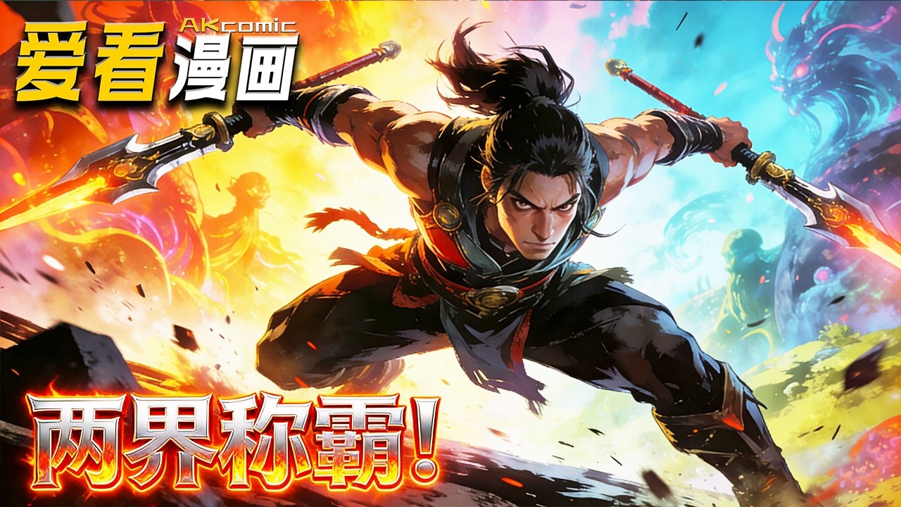 🔥【全新动漫来袭】《两界称霸》绿帽冤种大学生救修仙父亲，挥霍金钱供灵气、做红尘任务，逆袭掌控经济与灵气复苏！#搞笑 #漫剧 #爱看漫画 #anime