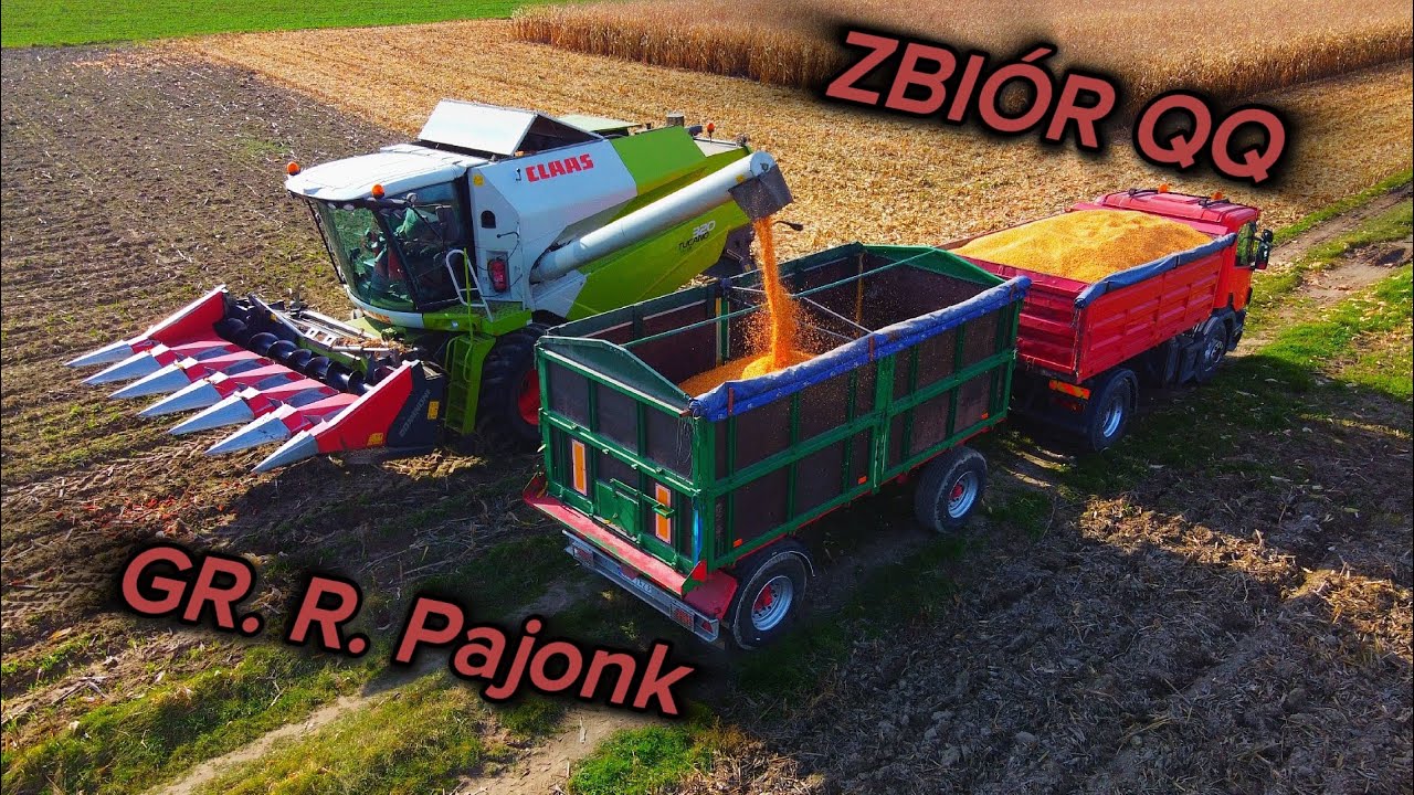 ❗🌽ZBIÓR QQ🌽❗🔥 CLAAS TUCANO 320 🔥❗🚚SCANIA🚚❗GR. R. Pajonk❗