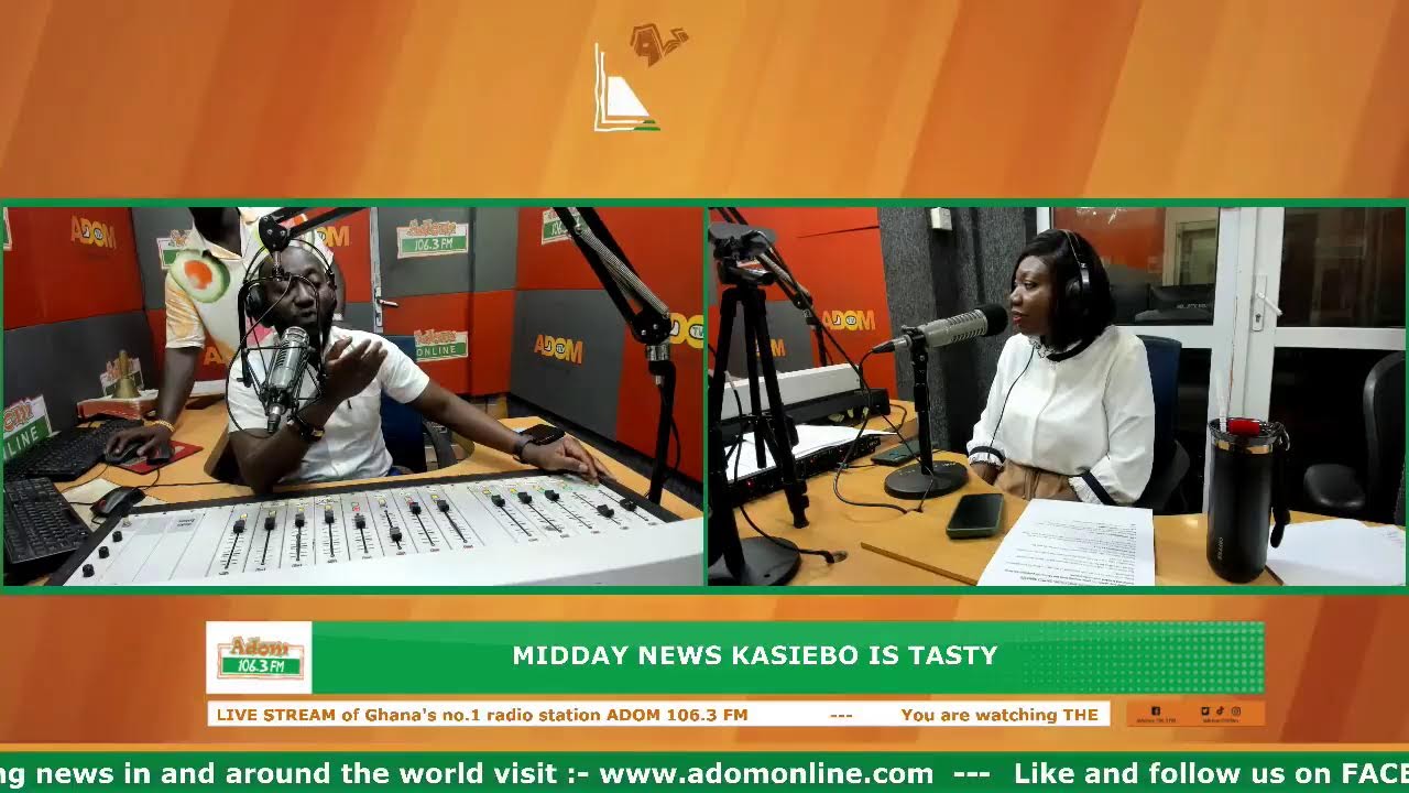 Midday News Kasiebo Is Tasty on Adom 106.3 FM (18-02-26)
