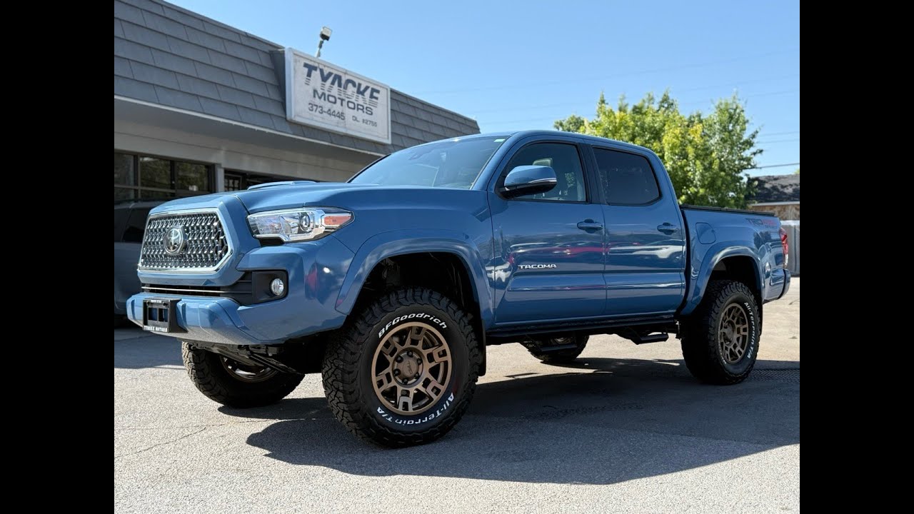2019 Toyota Tacoma TRD Sport in Calvary Blue at Tyacke Motors