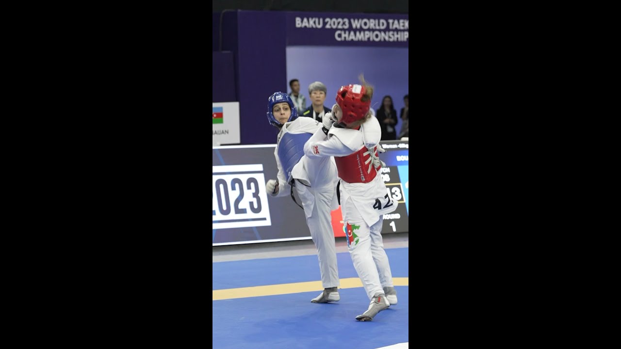 Fire kicks of Baku 2023 WTC
