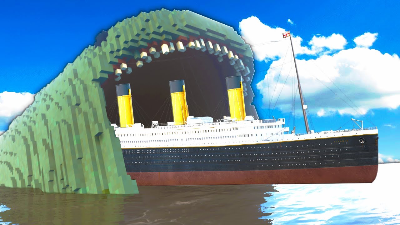 Massive BLOOP Sinks the TITANIC in Teardown Mods?!
