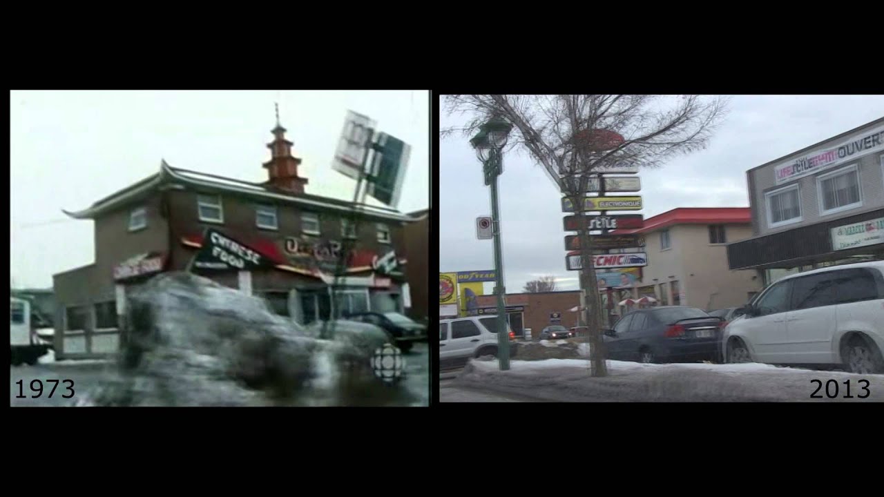 Boulevard Curé-Labelle 1973 vs 2013