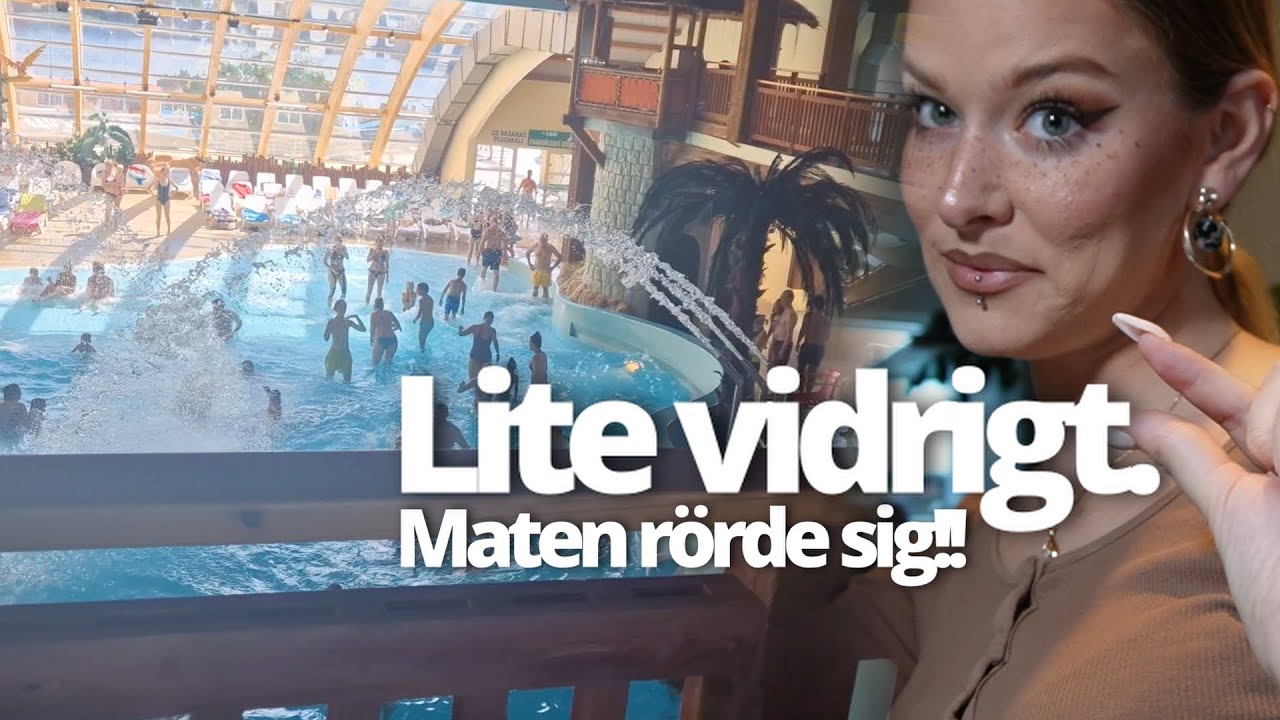 Riga dag 3 - äventyrsbad (simhall) i jurmala - Såklart även kattmys på hemmaplan.