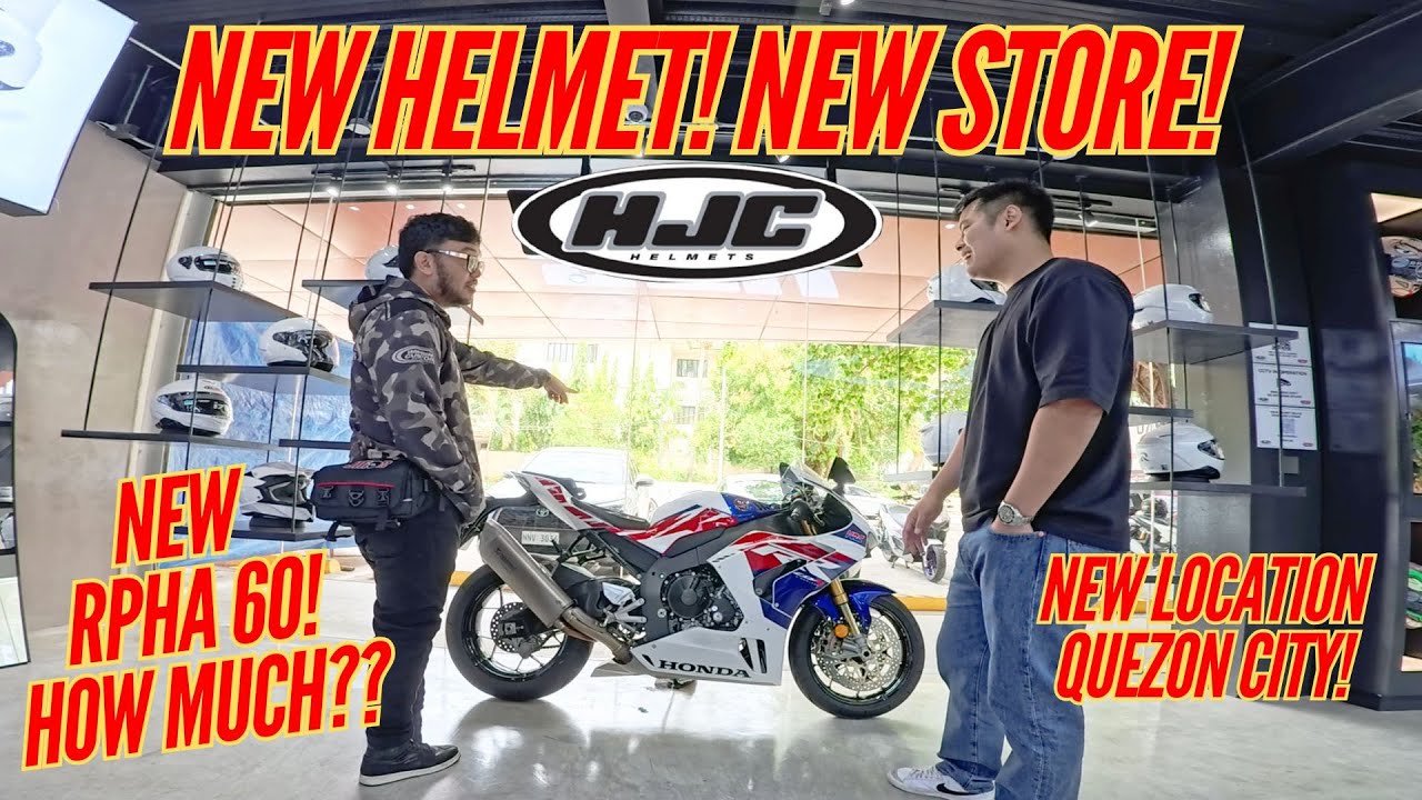 GETTING THE NEW HJC RPHA 60 | NEW HJC STORE IN QUEZON CITY | HOW MUCH IS HJC RPHA 60 | JMAC RPHA 60