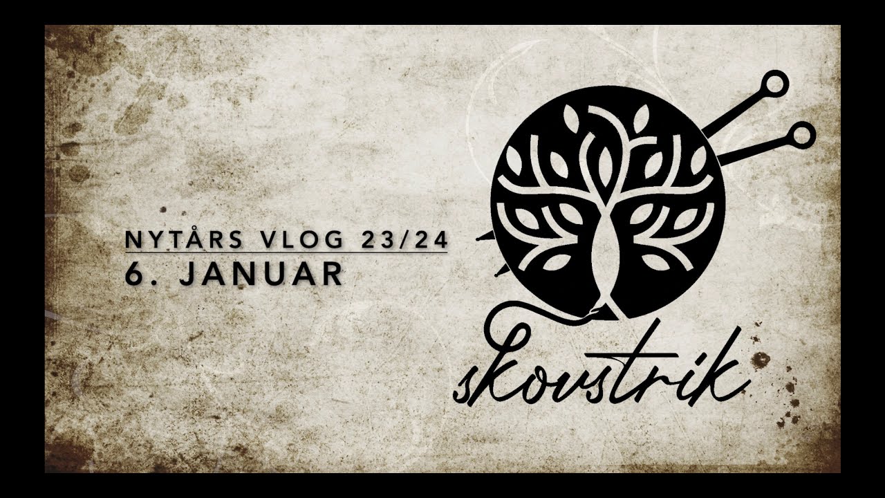 Nytårs vlog - 6 . januar 2024 - afslutning på vloggen =)