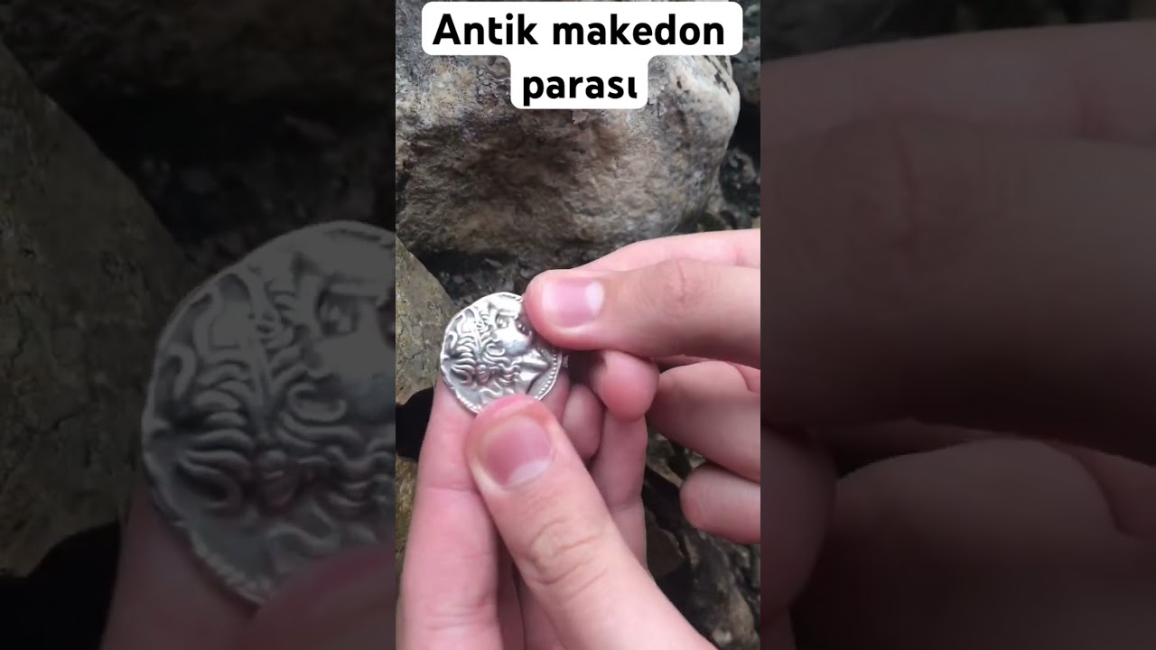 Antik makedon parası bulduk daha &ccedil;ok define videosu i&ccedil;in videoyu beğenip kanala abone olun