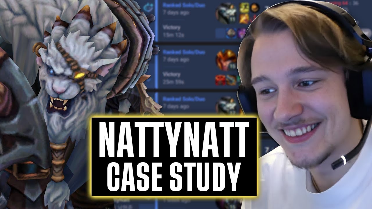Case Study: Is NattyNatt The Best SoloQ Player Ever? - Broken by Concept #276
