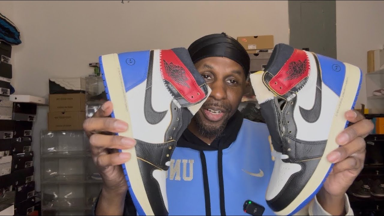Union x Fragment Air Jordan 1 Varsity Red 