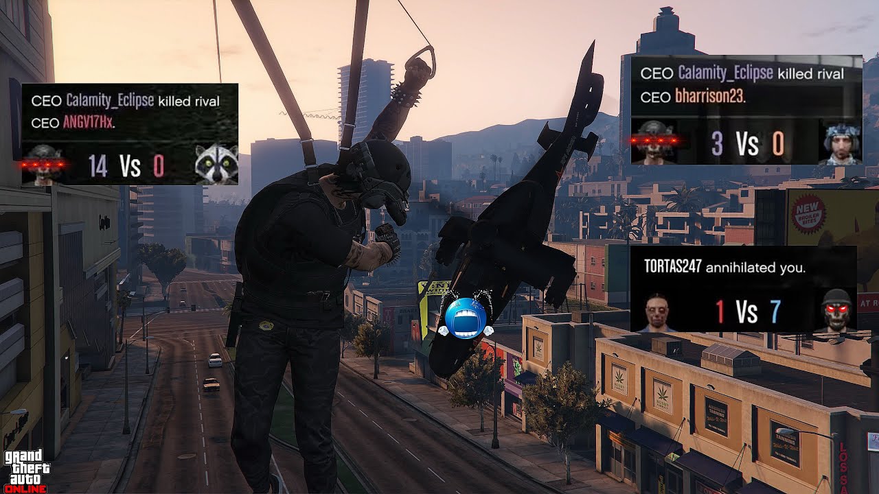 Godmode Akula griefers thought they were safe in my lobby in gta online 
