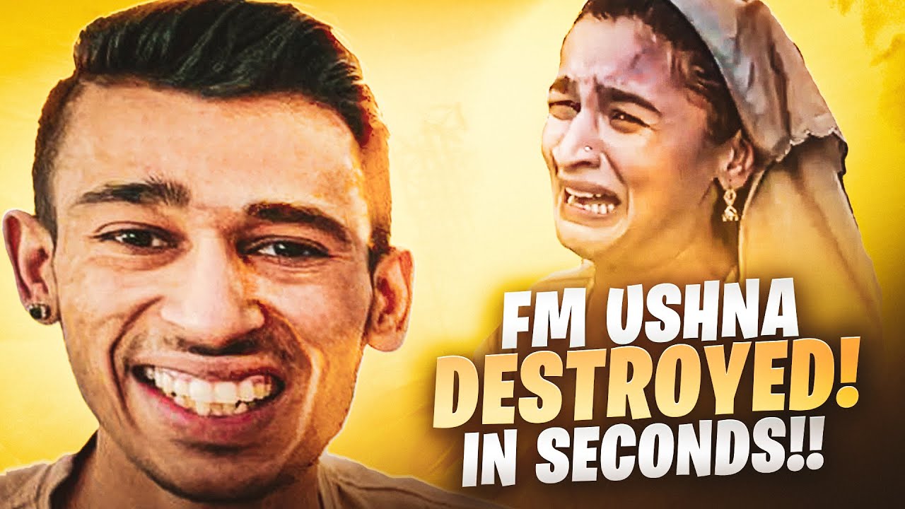 FM USHNA DESTROYED IN SECONDS 😂 | FT @FMRadioGamingLive @FM_THOR | FM ZEESHAN