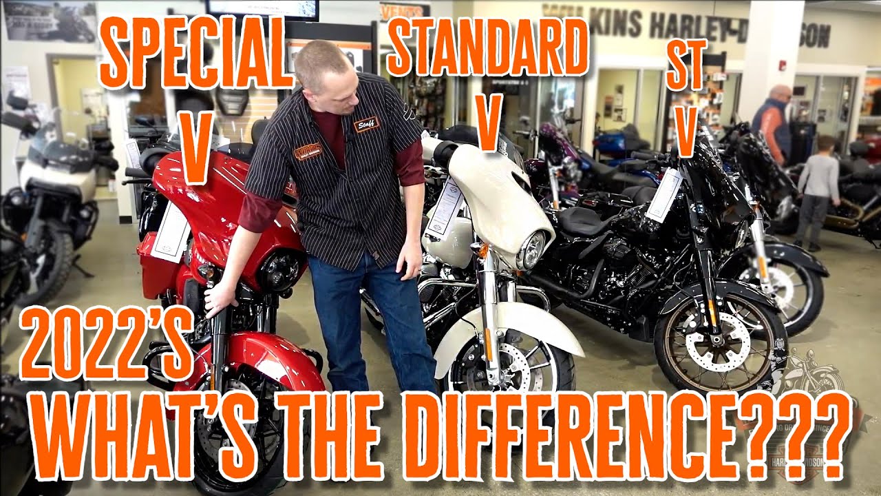 В ЧЁМ РАЗНИЦА? НОВИНКА 2022: Street Glide ST, Street Glide Special, Street Glide Standard