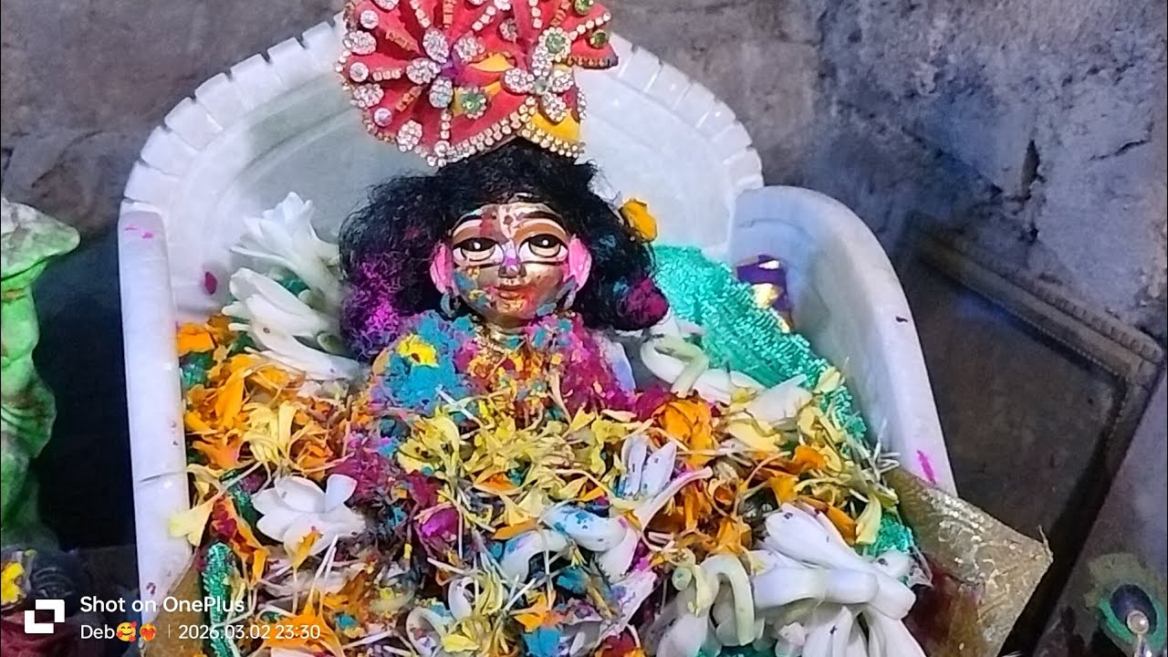 দোল পূর্ণিমায় আমার কানাই সোনাকে কী কী দিয়ে সাজালাম || দোল স্পেশাল গোপাল সাজ