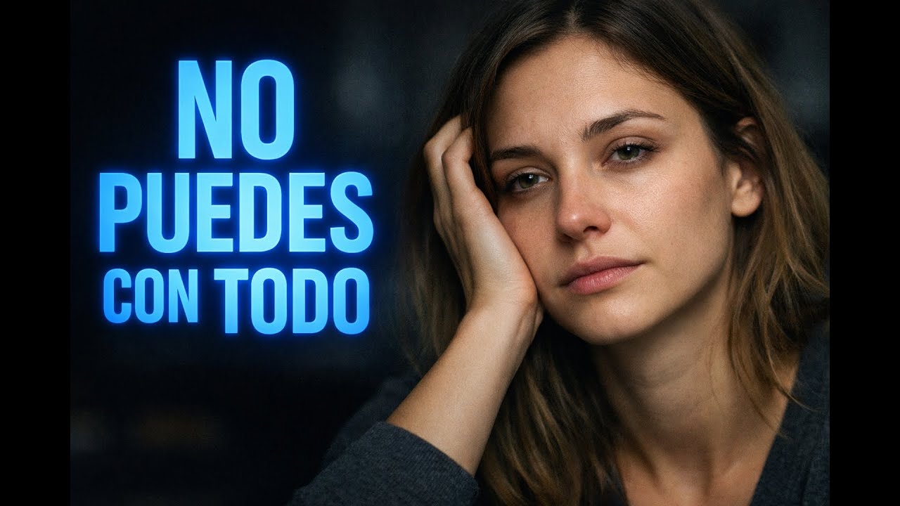 “No estamos hechos para sostenerlo todo”