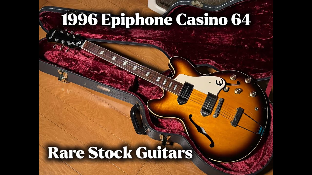 Epiphone 1996 CASINO '64 #rarestockguitars エピフォン カジノ