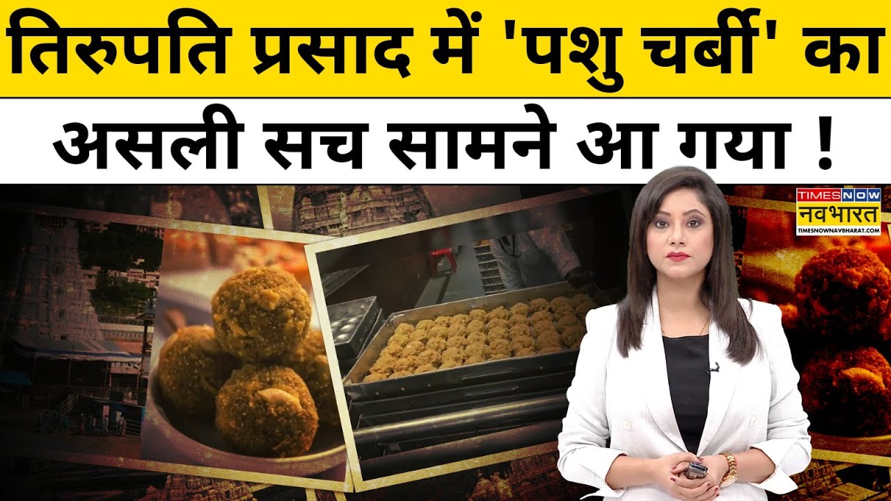 Tirupati Laddu Prasadam विवाद का असली सच सामने आ गया ? | Latest News | Hindi News | Top News