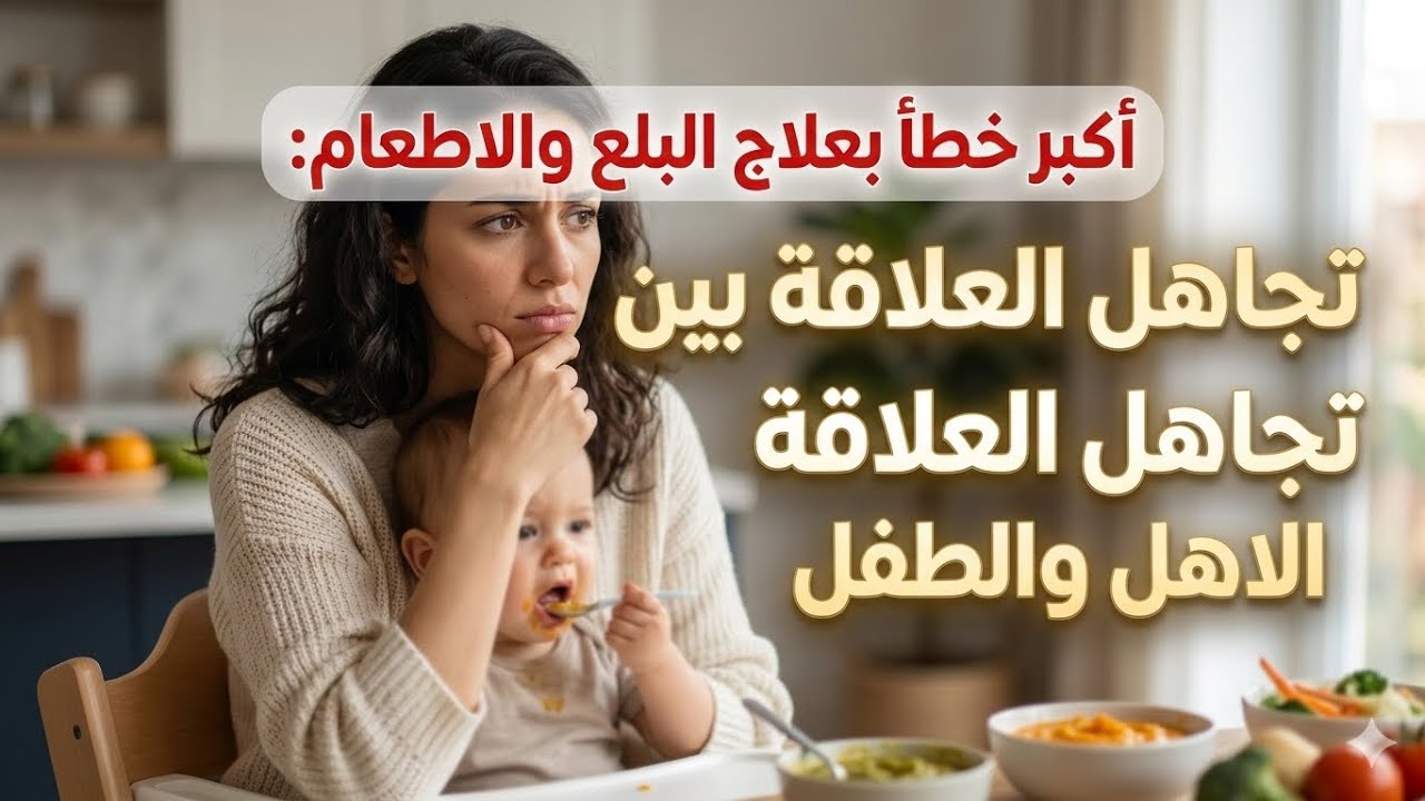 أخطر خطأ بعلاج الإطعام والبلع: تجاهل العلاقة بين الطفل والأهل