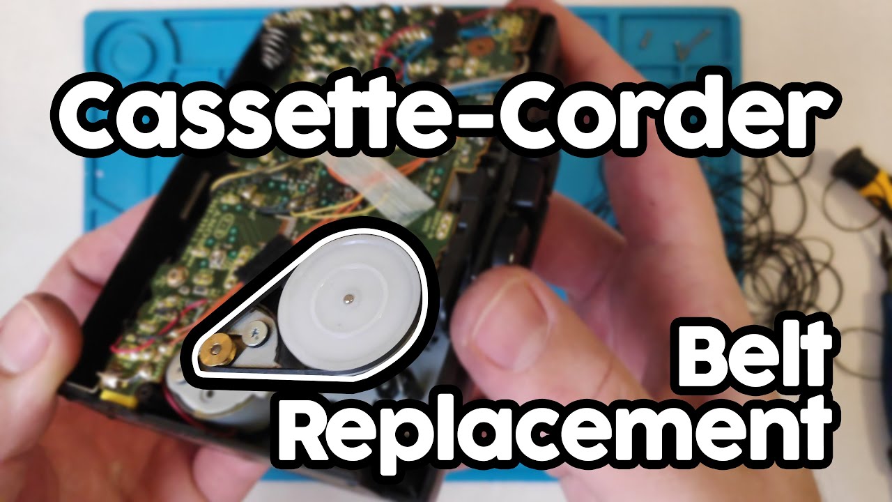 Sony TCM-S68V Cassette-Corder Belt Replacement