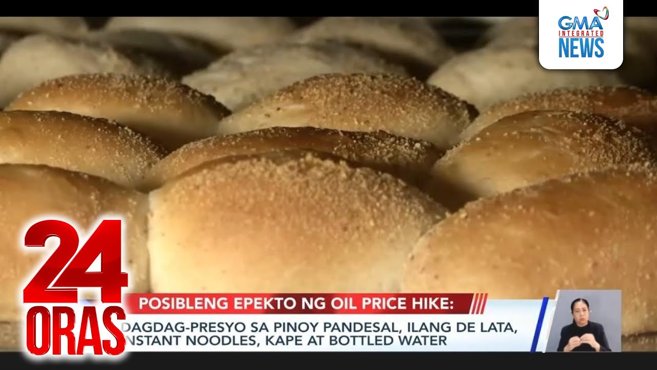 Dagdag-presyo sa Pinoy pandesal, ilang de lata, instant noodles, kape at bottled water | 24 Oras