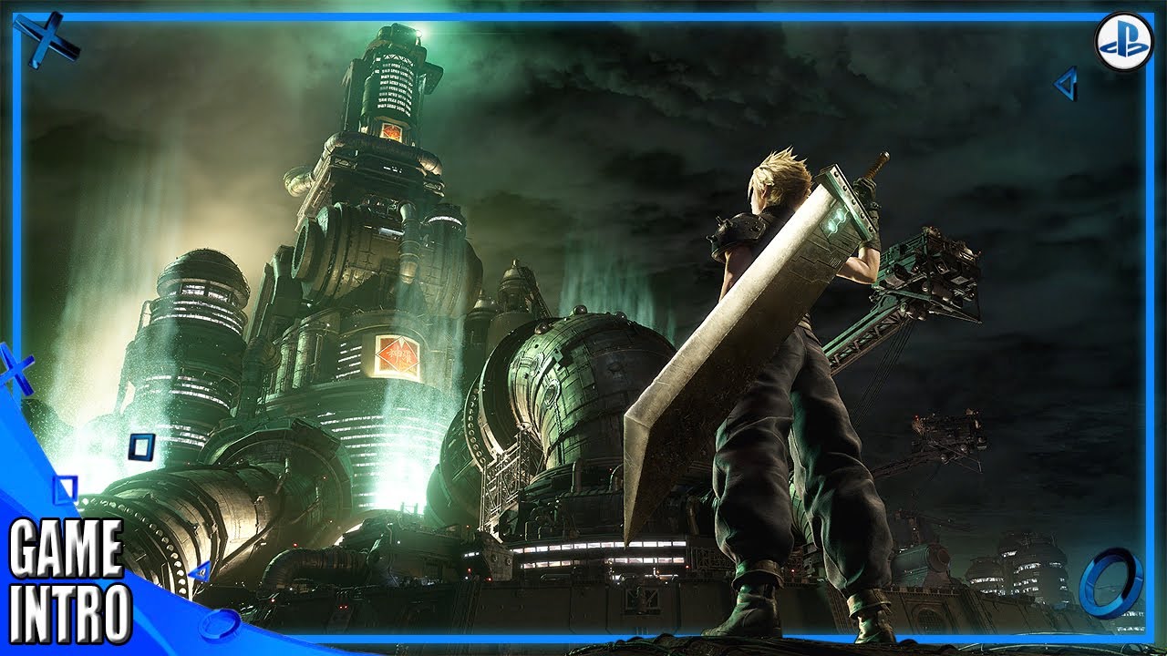 Final Fantasy VII Remake - Intro & Gameplay (PS4 2020)