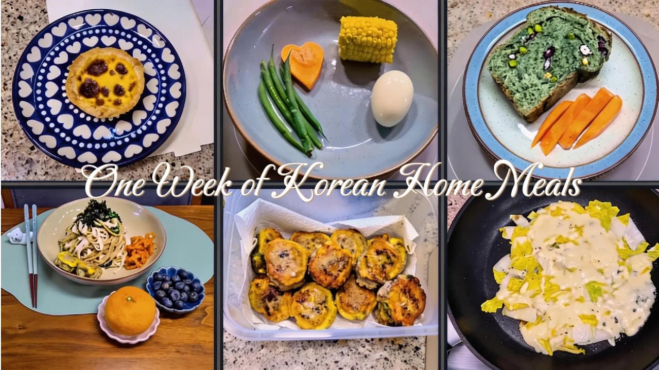 A Week of Healthy Korean Family Meals | Simple Home Cooking