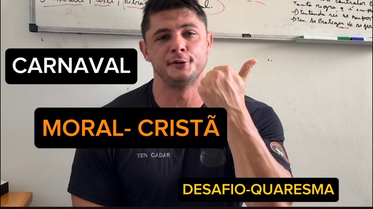RC 355 carnaval/moral-cristã/ desafio-quaresma