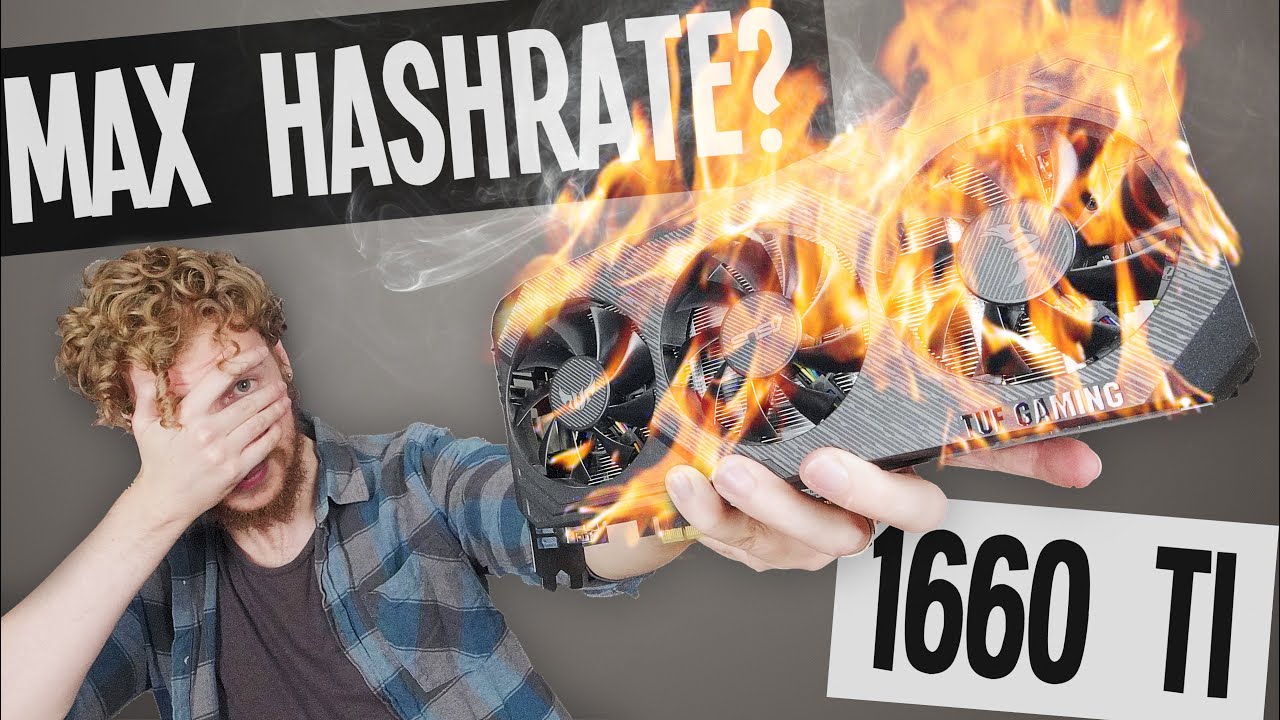 Asus GTX 1660 Ti Overclocking for Mining Ethereum (How to Maximize Hashrate)