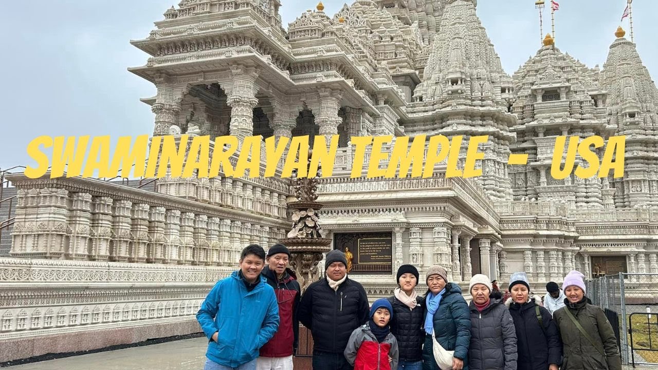 Swaminarayan Mandir in New Jersey.