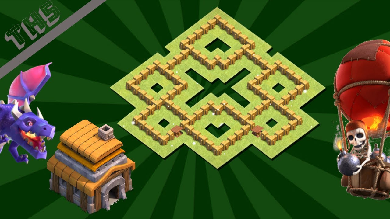 NEW BEST Town Hall 5 (TH5) Base Layout with COPY LINK 2020 | Trophy Pushing | Clash of Clans