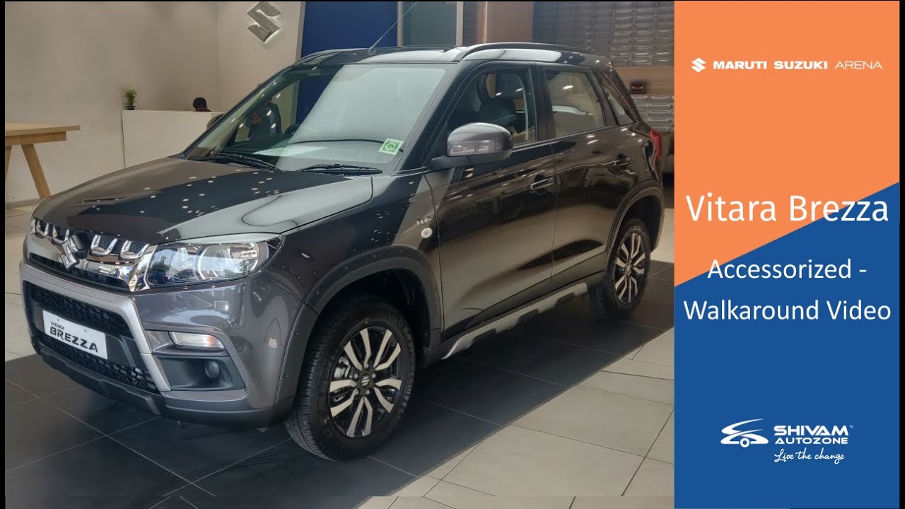 Vitara Brezza Accessories Interior Exterior| Maruti Suzuki | Shivam Autozone