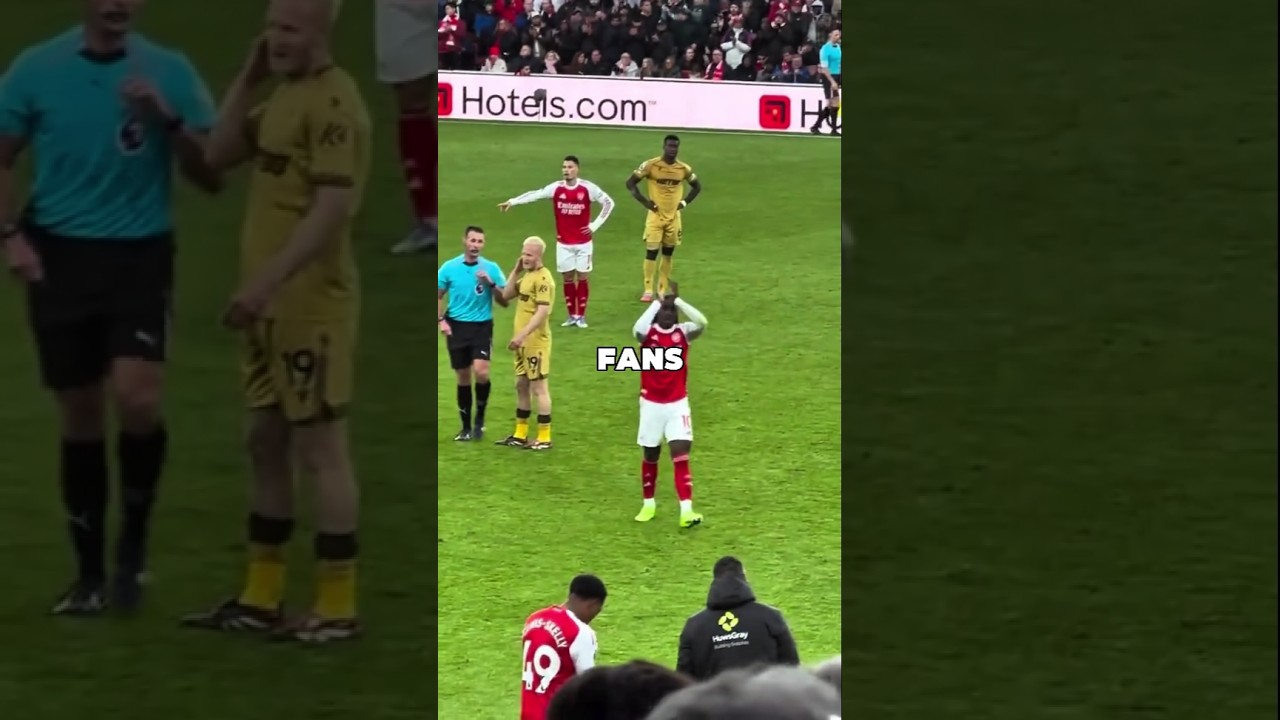 The Way Crystal Palace Fans Treats Eze For Joining Arsenal Truly Deserves Your Respect &hearts;️🥺 #shorts