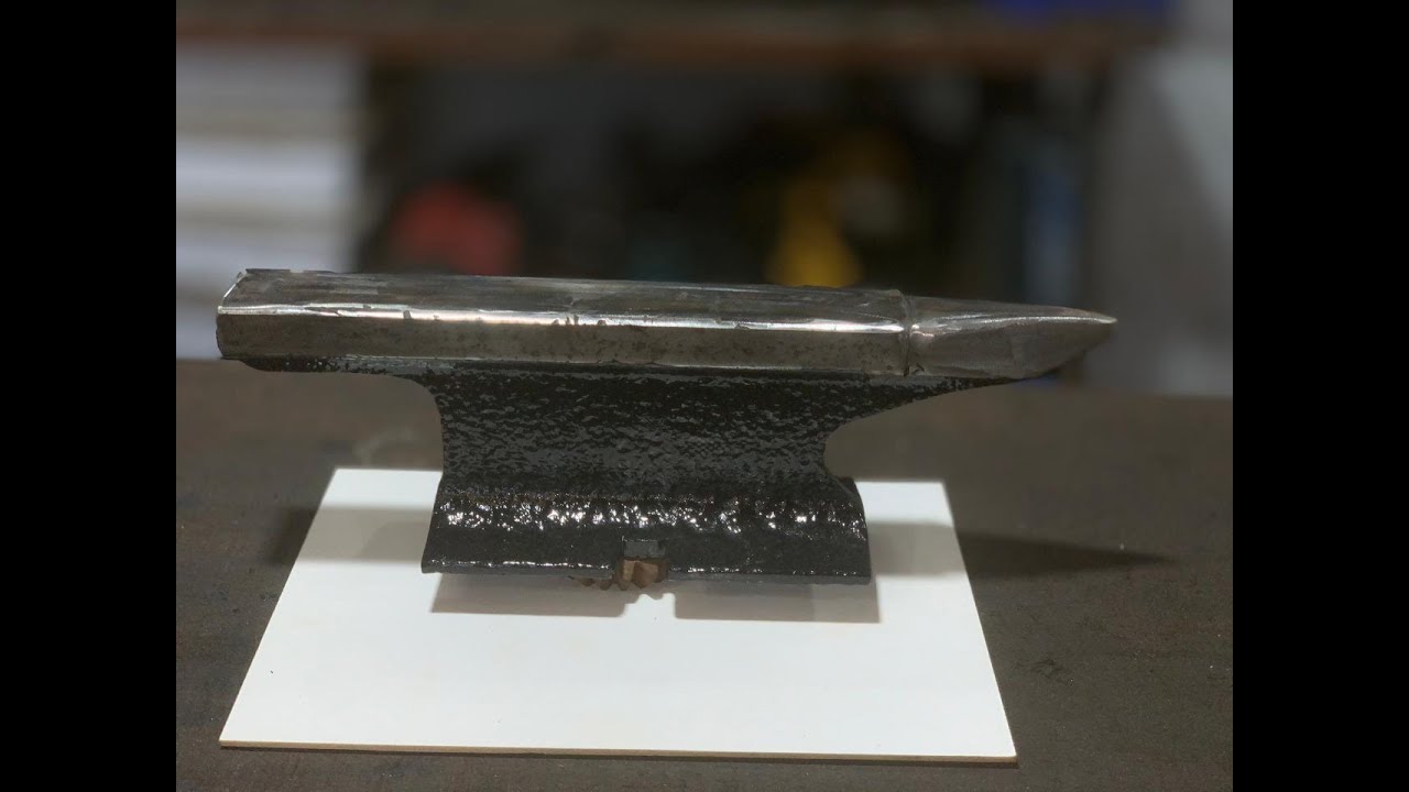 Bigorna de Sucata de Trilho de Trem, Train Track Scrap Anvil.