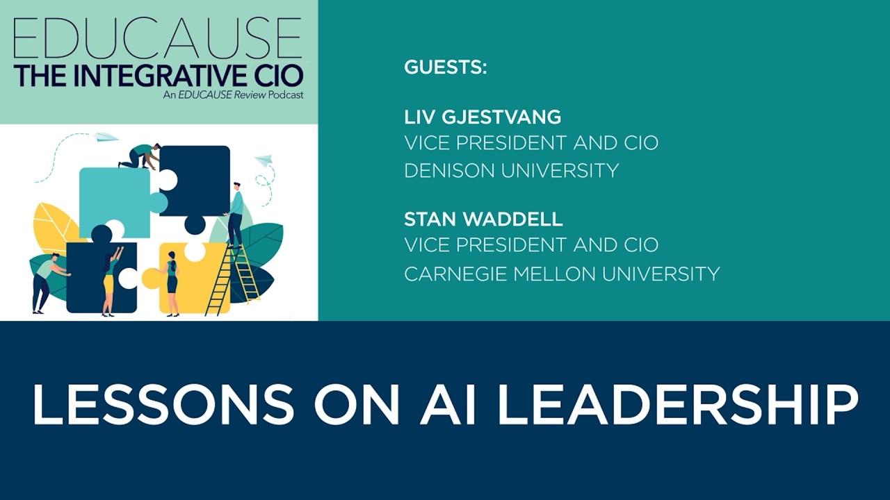 Lessons on AI Leadership | The Integrative CIO