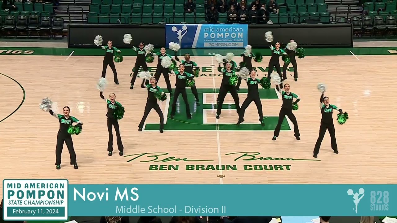 Novi Middle School Pom States 2024
