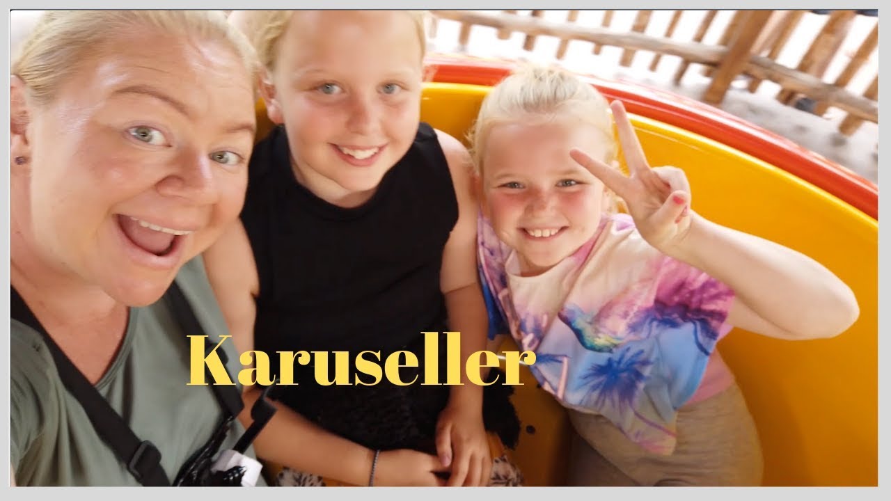 Testar karusellerna på Kolmården | Vlogg 19