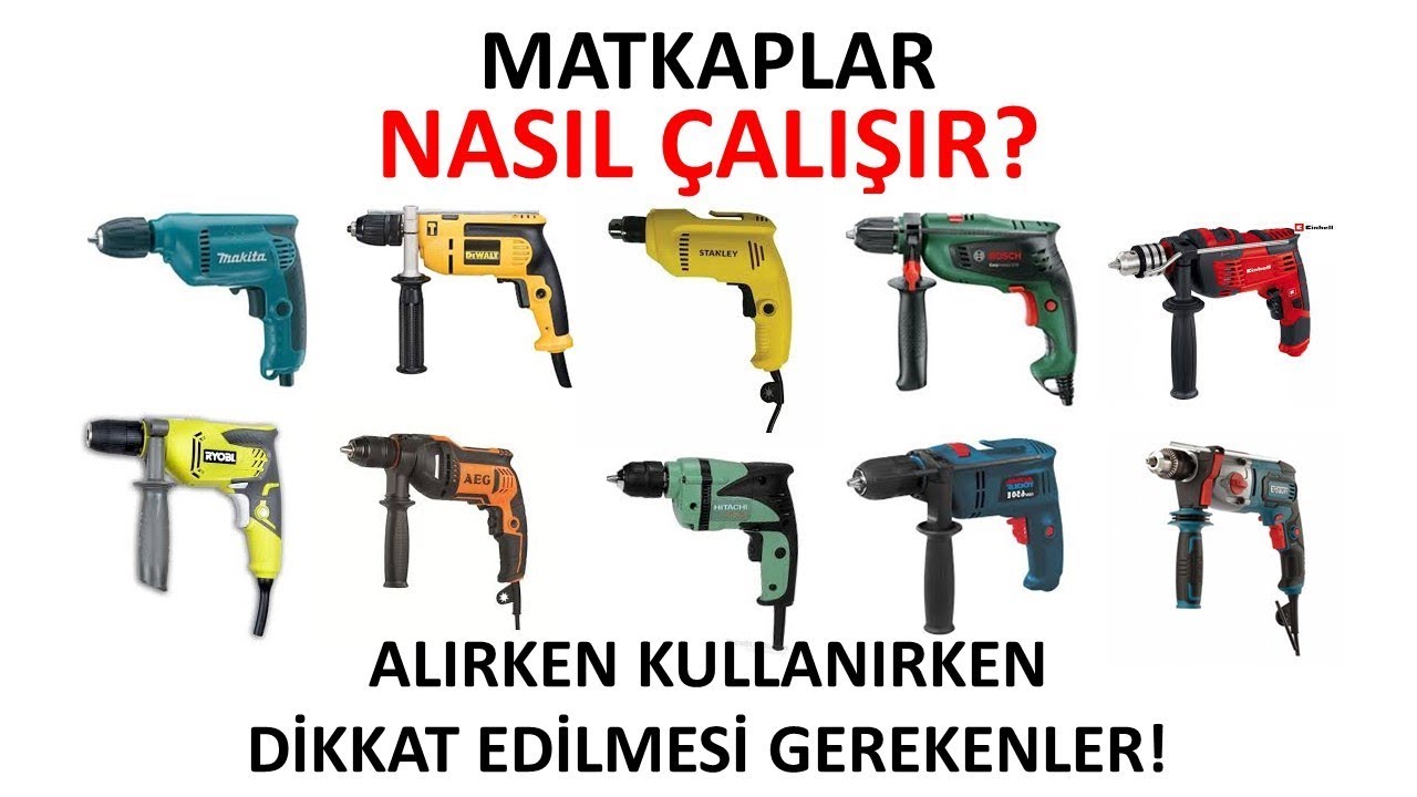 ELEKTRİKLİ MATKAP #reklam ALIRKEN KULLANIRKEN DİKKAT EDİLMESİ GEREKENLER