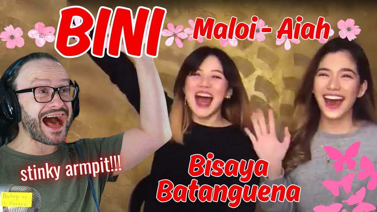 stinky armpit! BINI Bisaya VS Batanguena with BINI Aiah and BINI Maloi reaction