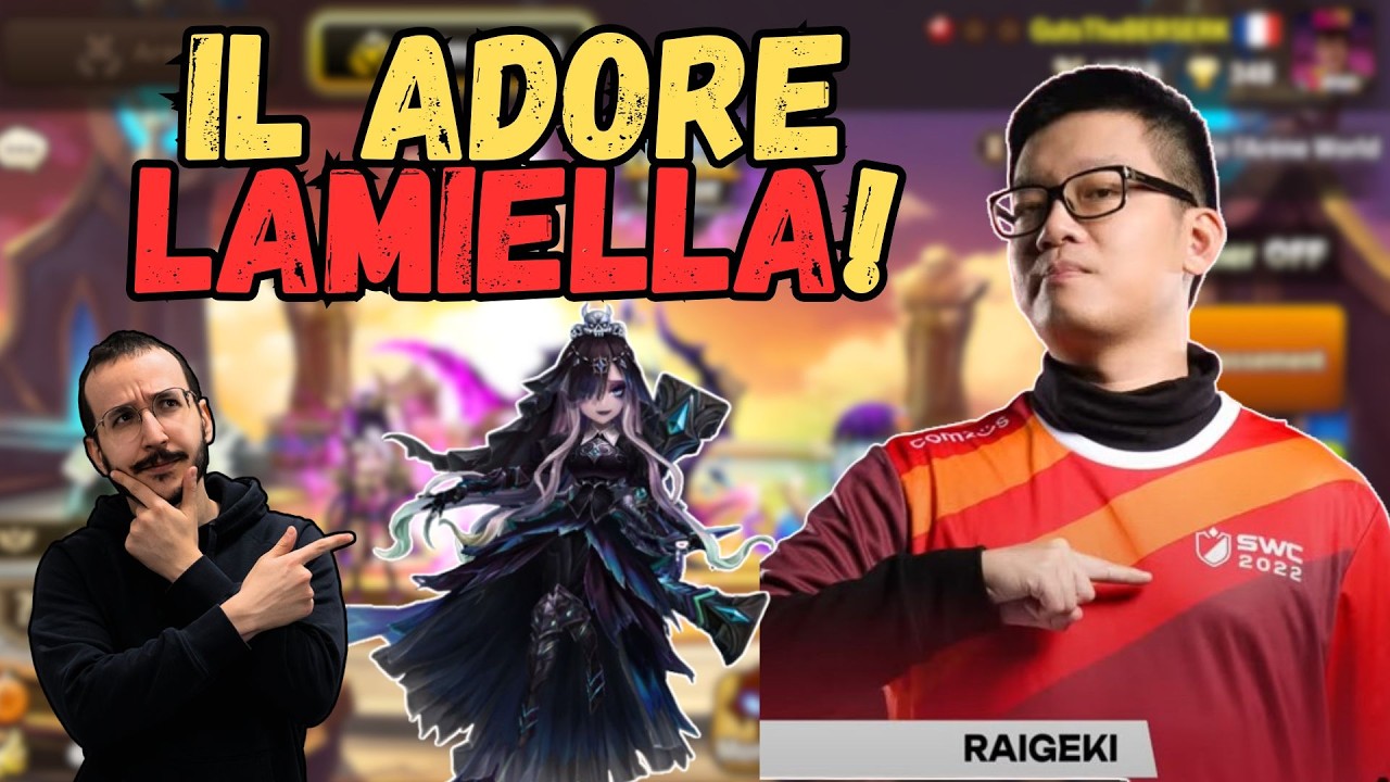 Raigeki chill en G3 avec Lamiella ! SUMMONERS WAR