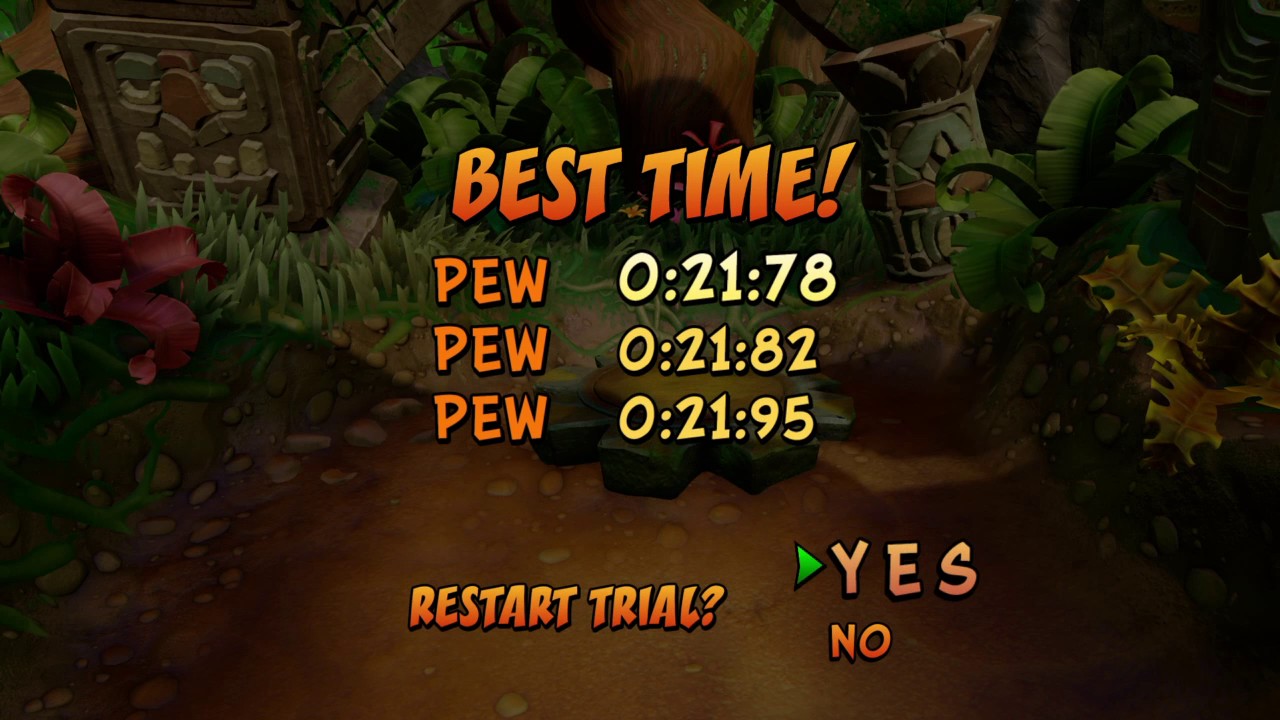 Crash Bandicoot N. Sane Trilogy - N. Sanity Beach (0:21:78) World Record (no more)